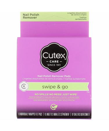 Cutex Swipe and Go Nail Polish Remover Pads - Pack of 2 | Convenient and Easy-to-Use - Buy Online on SooperMarket.com
