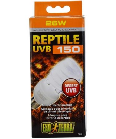 Buy Exo Terra Reptile UVB 150 - 13W Desert Terrarium Lamp | Compact UVB Lamp for Reptiles | International Shipping - Buy Online on SooperMarket.com