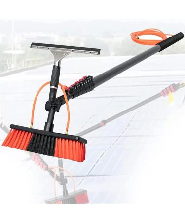 Window Cleaning Pole photovoltaic cleaner Window Cleaning Water-fed Pole Outdoor Window Cleaning Pole Window Cleaning Telescopic Pole Water Fed Brush Squeegee Water Fed Brush W/Squeegee 55cm Brush Head 9M/30FT - Buy Online on SooperMarket.com