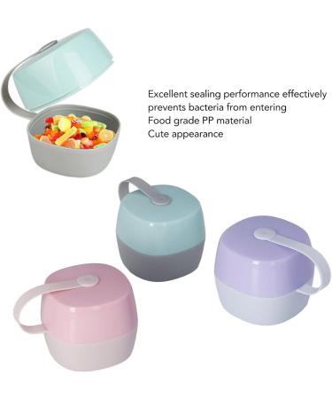 Alomejor 3-Piece BPA-Free Pacifier Holder Case | Food-Grade Large Capacity for Milk Powder & Snacks | Perfect for Travel & Storage - Buy Online on SooperMarket.com