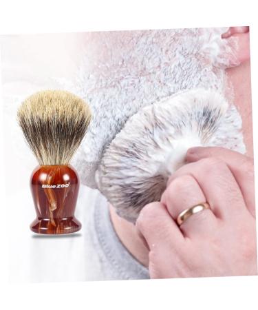 Beard Cleaning Brush | Men's Beard Care Accessory | Resin Handle Beard Brush for Ultimate Grooming - Buy Online on SooperMarket.com