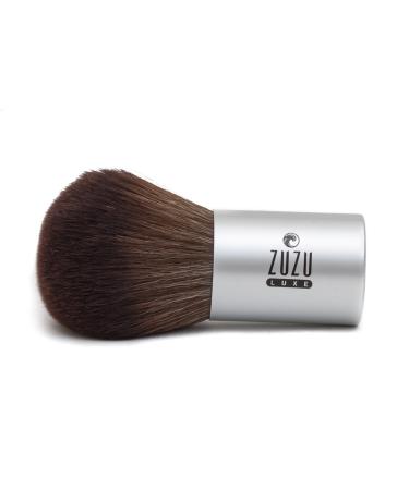Organic Professional Kabuki Makeup Brush | Gabriel Cosmetics | 100% Natural Stacked Pony Hair for Softest Bristles | Natural Birchwood Wand | Dense & Non-Shedding | Made in USA (Kabuki Brush)