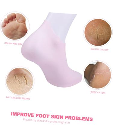 minkissy 1 Pair Protective Socks Women Socks Jelly Spa Pedicure Moisture Socks for Dry Feet Ladies Socks High Heels for Women Heel Socks Gel Anti Dry Sock Repair Protective Shoes Miss Sebs - Buy Online on SooperMarket.com