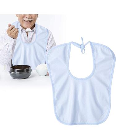 Adult Bib Reusable and Washable Bib for Elderly Seniors Disabled Women Men Waterproof Adult Elder Mealtime Bib Clothing Protector Bib with Crumb Catcher Eating Aprons Art Smocks - Buy Online on SooperMarket.com