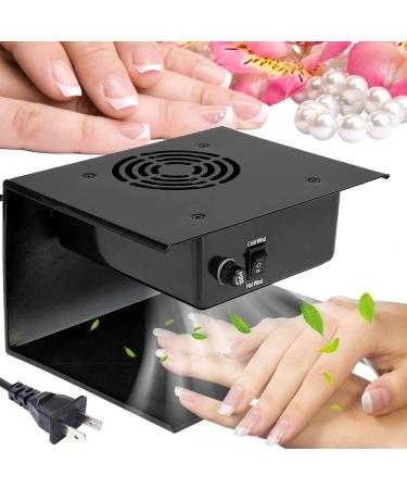 Watris Veiyi 300W Nail Polish Dryer  Nail Fan Dryer for Regular Polish  Hot & Cold Wind Nail Blower Dryer for Manicure Salon and Daily Home Use