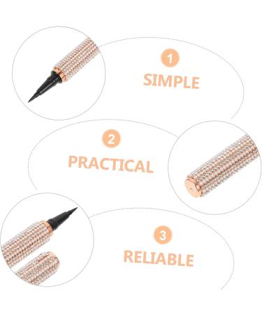 Mikinona 1pc Eyeliner Makeup Pen False Eyelashes Pen Eye Liner Pen Wing Gel Miss Ink Plastic Magnetic 1 count (Pack of 1) As Shown - Buy Online on SooperMarket.com