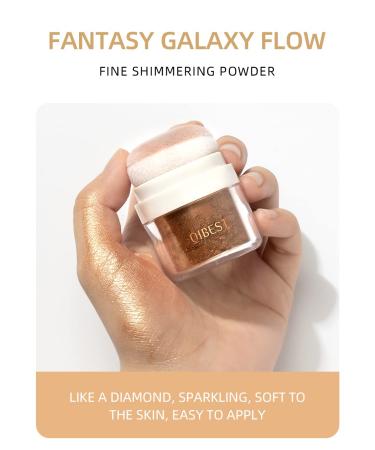 Polvo De Hadas Shimmering Powder Fairy Bomb Highlighter Makeup - Long Lasting Glow for Face Illumination & Contour (Light Pink) - Buy Online on SooperMarket.com