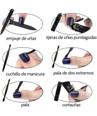 Verdant Touch Manicure Set Stainless Steel Manicure Pedicure Tool Kit 18-Piece Nail Clippers Set for Home - Buy Online on SooperMarket.com