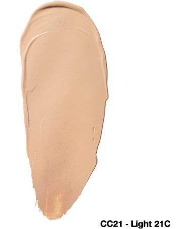 Palladio Full-Coverage CC Cream with Peptides & Vitamin C, Corrects Redness, Uneven Skin Tone, Buildable Foundation Coverage - Light 21C 25.70g - Buy Online on SooperMarket.com