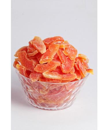 Papaya Slices Dried - Ready to EAT (500) 500.0 grams