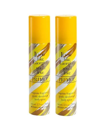 Designer Imposters Primo By PARFUMS DE COEUR 2.5 oz Deodorant Body Spray FOR WOMEN (2)