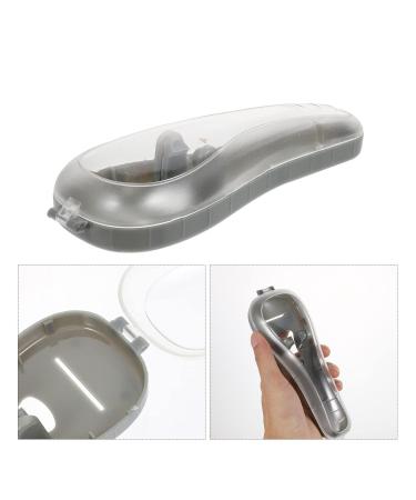 Box Razor Storage Hard Shell Case - Travel & Shower Storage for Electric Razors - Gray - Buy Online on SooperMarket.com