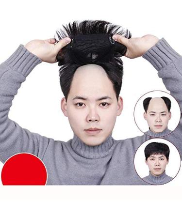 Buy BGHJUE Men's Short Hair Wig - Heat Resistant Synthetic Wig for Daily Use - 5x5 Inch Black - Buy Online on SooperMarket.com