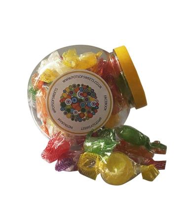Personalized Customise With Your Own Message or Image 250g Cookie Jar of Stockleys Hard Boiled Fruit Drop Sweets