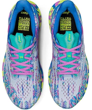 ASICS Women's Noosa TRI 14 Running Shoes 7.5 - Soft Sky/Sea Glass - Buy Online on SooperMarket.com