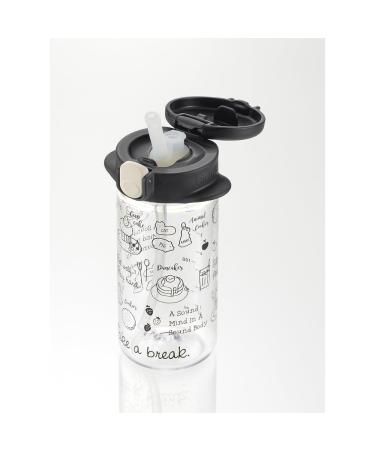 Richell Aqulea 240ml Black Straw Mug - BPA-Free & Leak-Proof - Buy Online on SooperMarket.com