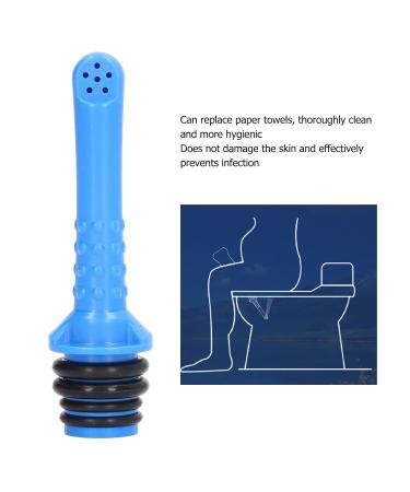 Portable Eco-Friendly Bidet Sprayer - Easy to Use Hygienic Handheld Travel Bidet in Blue | Efficient Cleaning Solution - Buy Online on SooperMarket.com