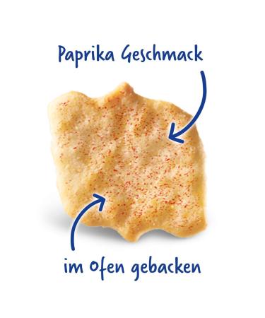 TUC Baked Bits Paprika - 6 x 110g | Large Pack Mini-Crackers | Savory Paprika Snack - Shop Internationally! - Buy Online on SooperMarket.com