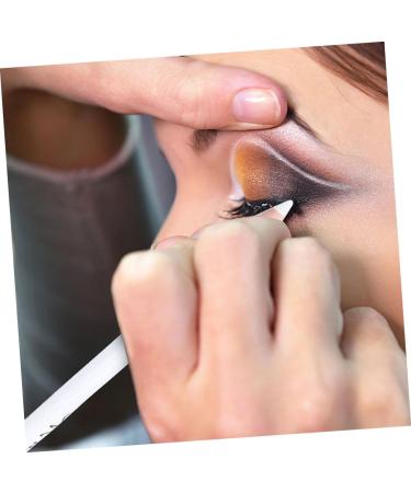 PLAFOPE 48 Pcs Eyeliner Pencil Highlighter Eyeliner Pens Woman Iluminador Makeup Eyeshadow Wooden Pole White - Buy Online on SooperMarket.com