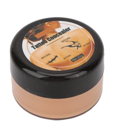 Tattoo Cover Up Makeup Waterproof Invisible Skin Concealer Set for dating  party and travel(Dark Color)