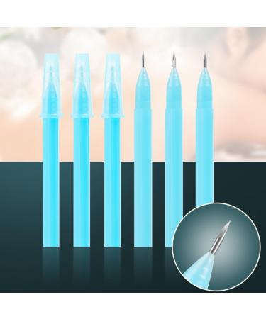 HIXNUG 50 Pieces Blackhead Remover Tool Pen Type Pimples Needles with Pen Cover Pointed Tip Pimple Extractor Blemish Remover - Buy Online on SooperMarket.com