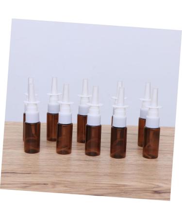 FOMIYES 10pcs Mini Plastic Fine Mist Spray Bottles - Reusable Travel Containers - Nose Spray Bottle - Random Color - 9.7X2.3X2.3CM - Buy Online on SooperMarket.com