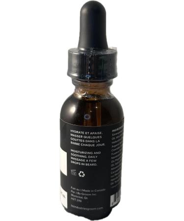 Sandalwood Beard oil by Groom - Montreal - 30 ml - Santal scent - Buy Online on SooperMarket.com