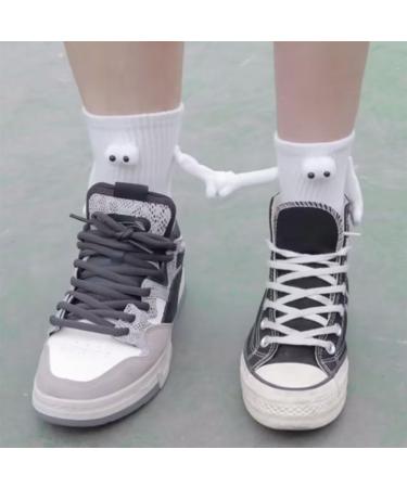 TisTik Couple Holding Hands Socks - Funny Magnetic Suction 3D Doll Mix-4pair - Buy Online on SooperMarket.com