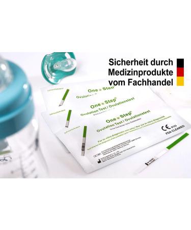 One-Step Ovulation Tests 100 High-Sensitivity Fertility Tests for Women Accurate Ovulation Monitoring - Buy Online on SooperMarket.com