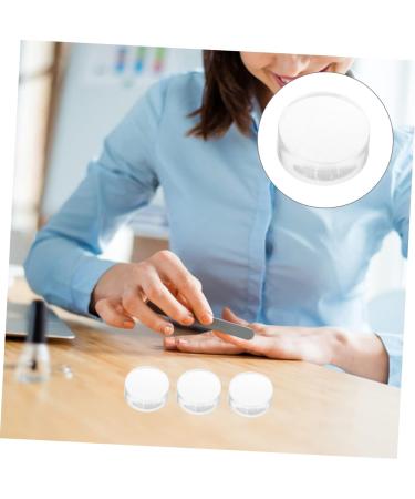 Ipetboom Silicone Nail Stamper Replacement 6pcs Nail Art Silicone Stamp Single Silica Gel Seal Silicone Stamper Replacement 2.30X2.30X1.20CM Transparent Color - Buy Online on SooperMarket.com