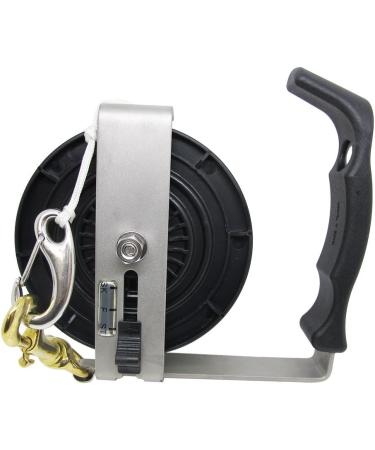 Dive Reel 290ft Black - Heavy Duty Stainless Steel Scuba Choice - Multi-Purpose - Buy Online on SooperMarket.com