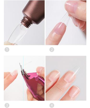 Acrylic Manicure Tip Cutter Stainless Steel Tips For Artificial Nails Gel Nails False Nails - Buy Online on SooperMarket.com