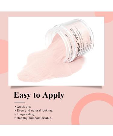 28g Bare Naked Nude Color Dip Powder for Natural Even Finish (No.8) - HJ-ND064B - Buy Online on SooperMarket.com