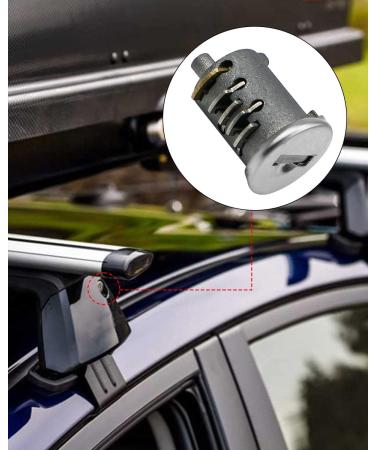 TIKSCIENCE 4 Pack Yakima Car Roof Rack System SKS Lock Cylinders - Includes 4 Cores, 2 Keys, 1 Control Key - Buy Online on SooperMarket.com