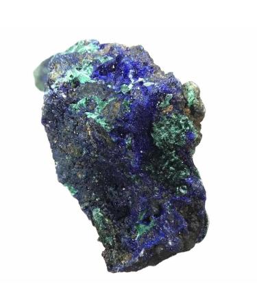 200g-280g Natural Raw Rough Stone Azurite Malachite Minerals Crystal Specimen 1pc Suitable for Furniture Decoration Full of Texture