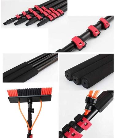 photovoltaic cleaner window cleaning pole Window Cleaning Pole Photovoltaic Panel Cleaning Tool 3.6-10.8m Extendable Cleaner Conservatory Roof Window Glass Wall Photovoltaic Panel Cleaning E 9m/29.52ft - Buy Online on SooperMarket.com