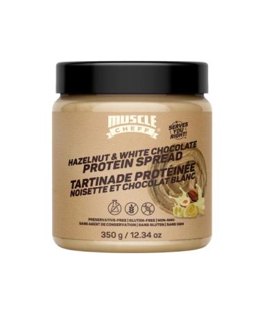Muscle Cheff’s Hazelnut White Chocolate Protein Spread - 12.34 Oz.