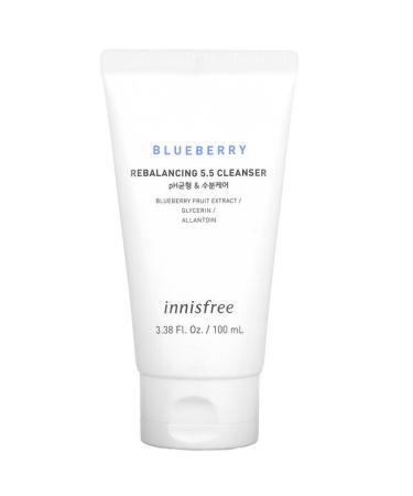 Innisfree Rebalancing 5.5 Cleanser Blueberry 3.38 fl oz (100 ml)