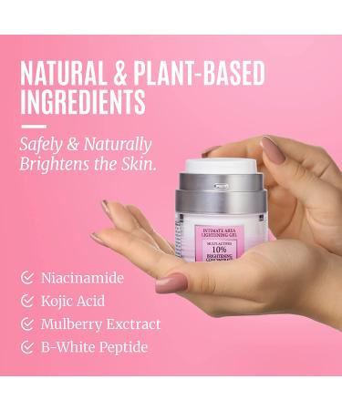 Divine Derriere Intimate Dark Spot Remover - Mulberry Extract, Alpha Arbutin, Peptide Corrector Cream for Body, Face, Bikini & Sensitive Areas - Buy Online on SooperMarket.com