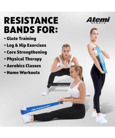 Resistance Bands for Glute Training | Extra Wide Exercise Bands | #1 Yellow (X-Light) Sold Individually | International Shipping Available - Buy Online on SooperMarket.com