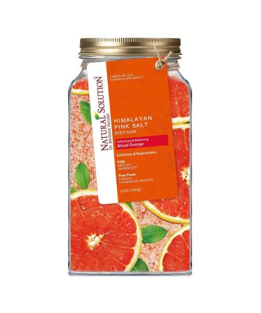Foot Soak  Dissolvable Therapy Formulas of Organic Blood Orange  Best for Joint & Muscle Relief  Bath Salt  3lbs