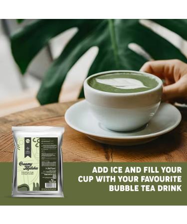 Wild Monk Creamy Matcha Cup Lining (1kg) 67 Servings Premium Cup Lining Powder Form Add Flavor to Bubble Tea & Desserts - Buy Online on SooperMarket.com