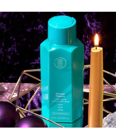 TPH BY TARAJI Serene Queen Shampoo | Vegan Sulfate-Free Hydrating Cleanser with Chamomile & Green Tea | Gentle Hair Care for Men & Women - 12 fl. oz - Buy Online on SooperMarket.com