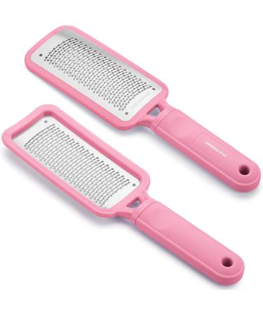 Slick Pink Foot File Callus Remover - Effective Dead Skin Scraper & Heel Grater for Smooth Feet - Buy Online on SooperMarket.com