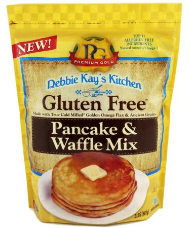Premium Gold Gluten Free Pancake and Waffle Mix | 2lb
