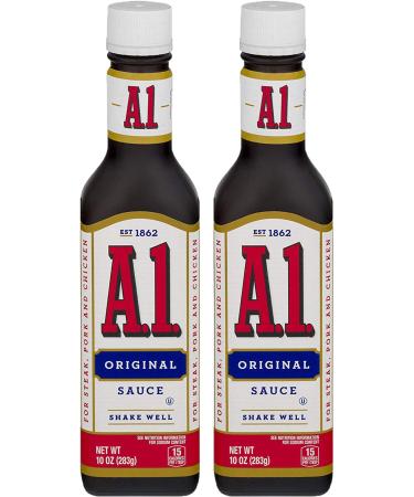A1 Steak Sauce, Original, 10 Oz (2 Pack) 10 Ounce (Pack of 2)