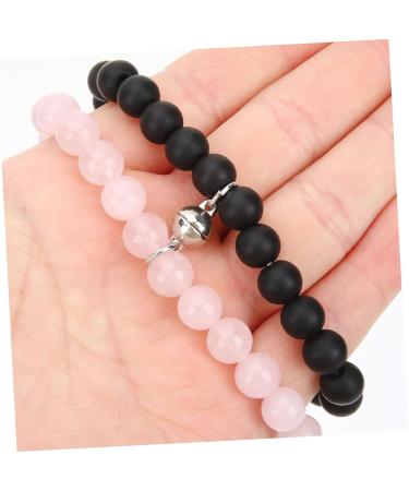TENDYCOCO 2 Pairs Glass Miss Wrist Chain Letter 7.5x6cmx2pcs Assorted Colorx2pcs - Buy Online on SooperMarket.com