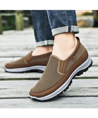Chouqin Orthopedic Travel Plimsolls in Grey - Men's Size 10 | Breathable & Comfortable - Buy Online on SooperMarket.com