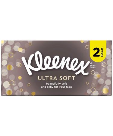 Kleenex Ultra Soft Tissues White Twin Box - Ultra Gentle Comfort for Sensitive Skin | Shop Internationally - Buy Online on SooperMarket.com