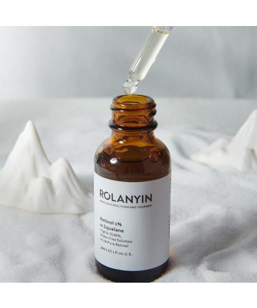 ROLANYIN Retinol 1% in Squalane Serum - Anti-Aging Moisturizer for Youthful Skin | Buy Internationally - Buy Online on SooperMarket.com